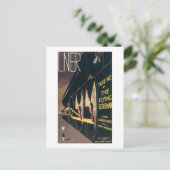 LNER nimmt mich am Flying Scotsman Postkarte (Stehend Vorderseite)