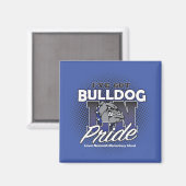 LNES Bulldog Pride Kühlschrank Magnet (Vorderseite/Rückseite)