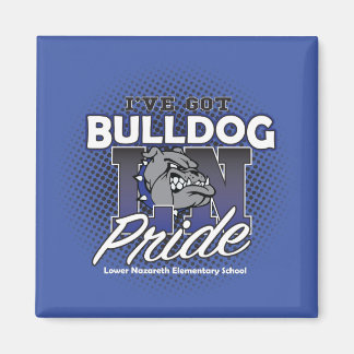 LNES Bulldog Pride Kühlschrank Magnet