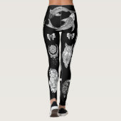 LO.D.-Tattoo Leggings in Schwarz (Rückseite)