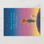 Lo esencial es unsichtbar a los ojos postkarte (Vorderseite)