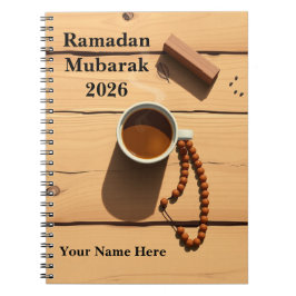 Lo-fi Aesthetic Islamic Study Notizblock