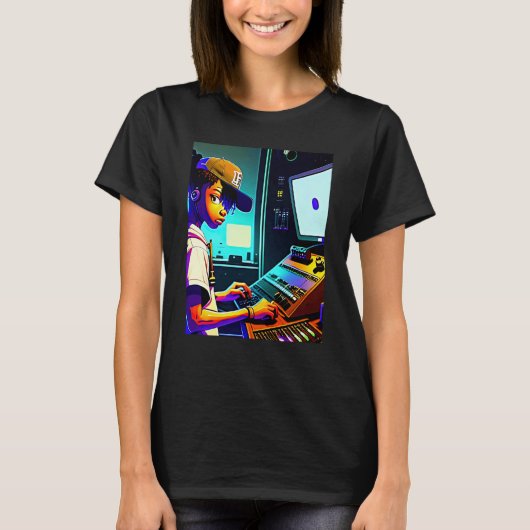 Lo fi hip hop chillhop chill beats aesthetics 10 T-Shirt (Vorderseite)