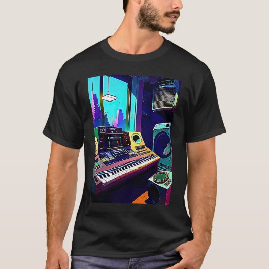 Lo fi hip hop chillhop chill beats aesthetics 12 T-Shirt (Vorderseite)
