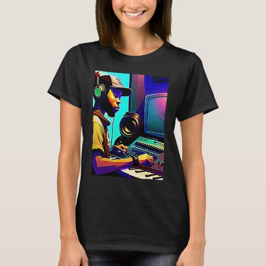 Lo fi hip hop chillhop chill beats aesthetics 13 T-Shirt (Vorderseite)