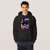 Lo fi hip hop chillhop chill beats aesthetics 14 hoodie (Vorne ganz)