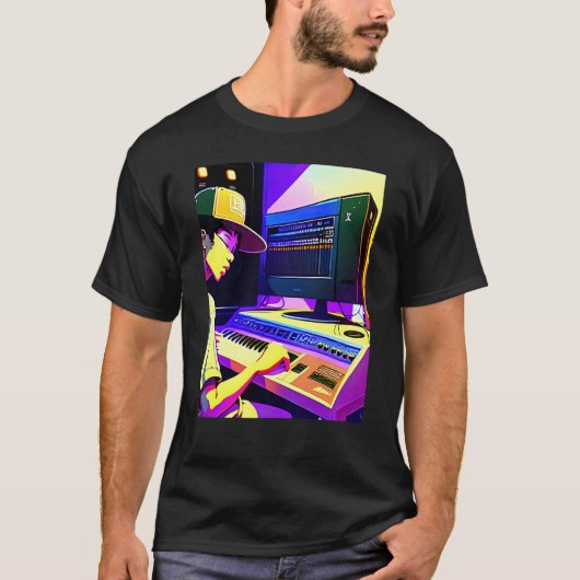 Lo fi hip hop chillhop chill beats aesthetics 14 T-Shirt (Vorderseite)