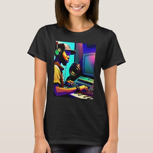 Lo fi hip hop chillhop chill beats aesthetics 15 T-Shirt (Vorderseite)