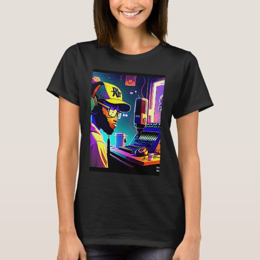 Lo fi hip hop chillhop chill beats aesthetics 1 T-Shirt (Vorderseite)