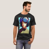 Lo fi hip hop chillhop chill beats aesthetics 29 T-Shirt (Vorne ganz)