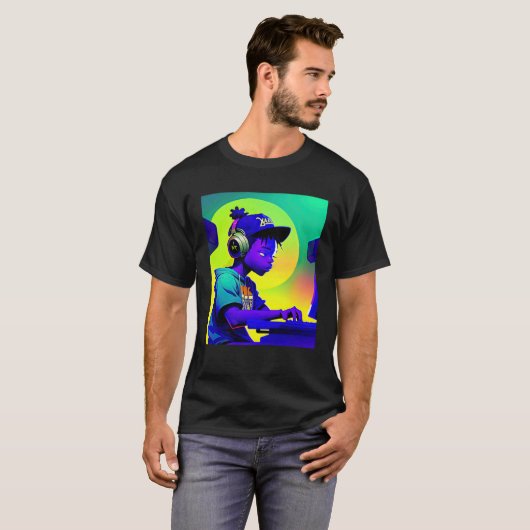 Lo fi hip hop chillhop chill beats aesthetics  2 T-Shirt (Vorne ganz)
