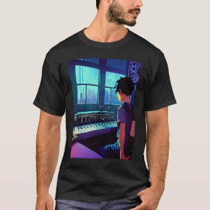 Lo fi Hip Hop Chillhop Chill Beats Ästhetik 101 T-Shirt