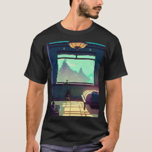 Lo fi Hip Hop Chillhop Chill Beats Ästhetik 144 T-Shirt