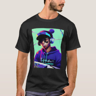 Lo fi Hip Hop Chillhop Chill Beats Ästhetik 2 T-Shirt