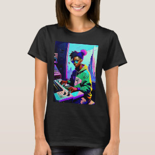 Lo fi Hip Hop Chillhop Chill Beats Ästhetik 42 T-Shirt