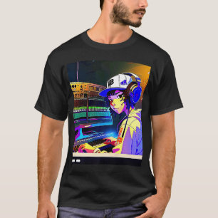 Lo fi Hip Hop Chillhop Chill Beats Ästhetik 4 T-Shirt