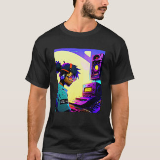 Lo fi Hip Hop Chillhop Chill Beats Ästhetik 4 T-Shirt