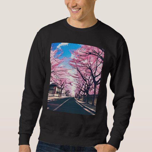 Lo fi hip hop chillhop chill beats lofi aesthetics sweatshirt (Vorderseite)