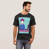 Lo fi hip hop chillhop chill beats lofi aesthetics T-Shirt (Vorne ganz)
