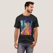 Lo fi hip hop chillhop chill beats lofi aesthetics T-Shirt (Vorne ganz)