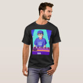 Lo fi hip hop chillhop chill beats lofi aesthetics T-Shirt (Vorne ganz)