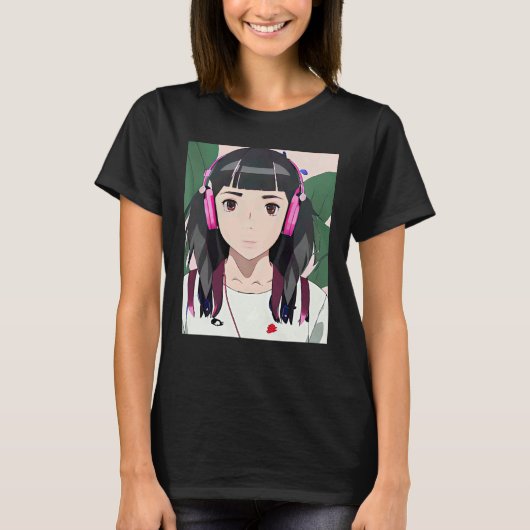 Lo fi hip hop chillhop chill beats lofi aesthetics T-Shirt (Vorderseite)