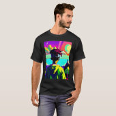 Lo fi hip hop chillhop chill beats lofi aesthetics T-Shirt (Vorne ganz)