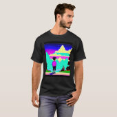 Lo fi hip hop chillhop chill beats lofi aesthetics T-Shirt (Vorne ganz)