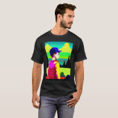 Lo fi hip hop chillhop chill beats lofi aesthetics T-Shirt (Vorne ganz)