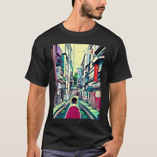 Lo fi hip hop chillhop chill beats lofi aesthetics T-Shirt (Vorderseite)