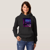 Lo fi hip hop chillhop chill beats studio aestheti hoodie (Vorne ganz)