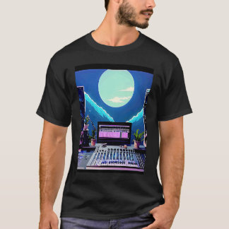 Lo fi Hip Hop Chillhop Chill beats studio aestheti T-Shirt