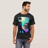 Lo fi Hip Hop Chillhop Chill beats studio aestheti T-Shirt (Vorne ganz)