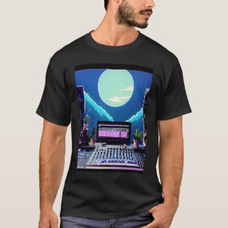 Lo fi Hip Hop Chillhop Chill beats studio aestheti T-Shirt