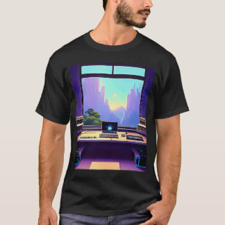 Lo fi Hip Hop Chillhop Chill beats studio aestheti T-Shirt
