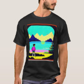 Lo fi Hip Hop Chillhop Chill schlägt Lofi Ästhetik T-Shirt (Vorderseite)