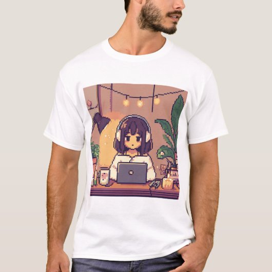 Lo-Fi-Studie T-Shirt (Vorderseite)