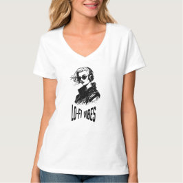Lo-Fi Vibes Vektor Kunst Tri-Blend-Shirt T-Shirt