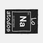 Lo Na Atodos - Spanish Chemistry Periodic Table So Fleecedecke (Vorderseite (Horizontal))