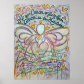 Lo que cáncer no puede hacede Angel Poster Print (Vorne)