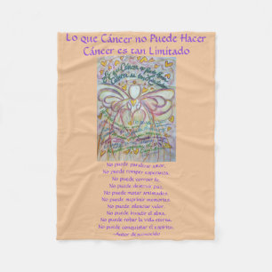 Lo que cáncer no Puede Hacer Angel Chemo Blankets Fleecedecke