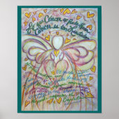 Lo que Cáncer no Puede Hacer Angel Poster Print (Vorne)