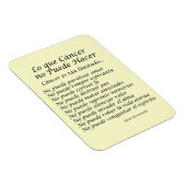 Lo Que Cáncer No Puede Hacer Magnet (Rechte Seite)