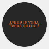 Lo-Rez Runder Aufkleber (Vorderseite)