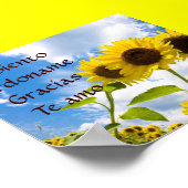 Lo Siento , Perdoname, Gracias, Te Amo Poster (Ecke)