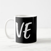 Lo Ve Love Matching Couple Husband Wife Valentine' Kaffeetasse (Links)