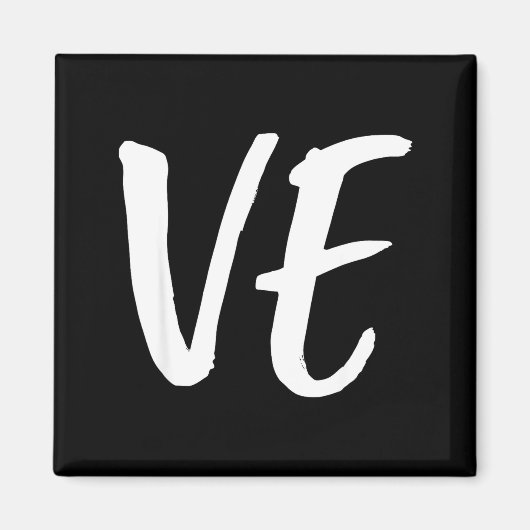 Lo Ve Love Matching Couple Husband Wife Valentine' Magnet (Vorne)