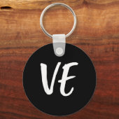 Lo Ve Love Matching Couple Husband Wife Valentine' Schlüsselanhänger (Vorderseite)