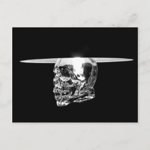 Lo Watt Skull Lamp Postkarte