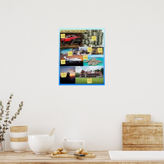 LOA Vision Board Poster 2 (Küche)